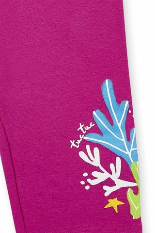 T-shirt en Legging Ocean Wonders - Wit