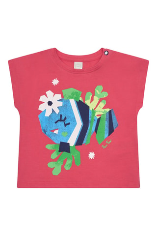 T-shirt Color The Sea - Rose