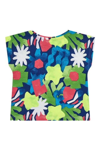 T-shirt Color The Sea - Blauw