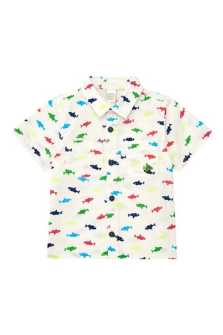 Chemise Color The Sea - Blanc