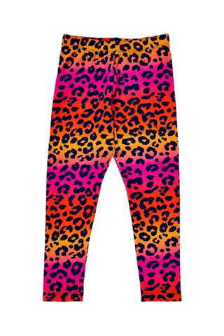 Legging Sunday Brunch - Bleu, jaune, orange et rose