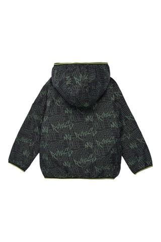 Imperméable à capuche My Future My Rules - Vert