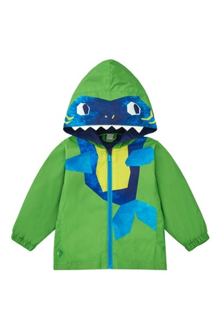 Imperméable à capuche Color The Sea - Vert