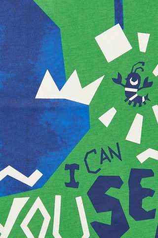T-shirt Color The Sea - Vert