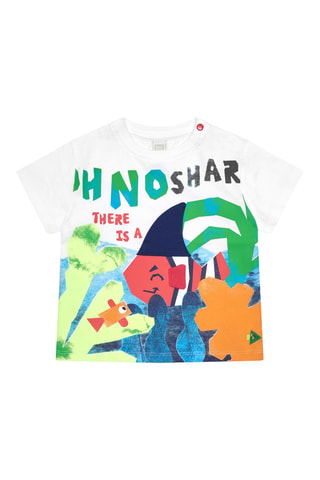 T-shirt Color The Sea - Blanc