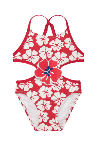 Maillot 1 pièce Beach Squad - Rouge