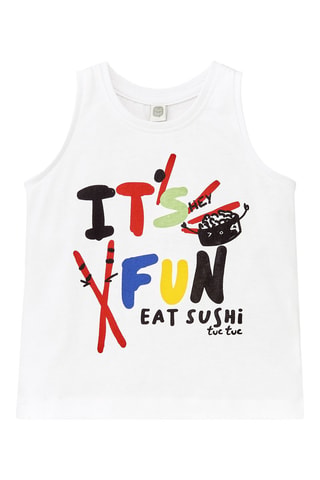 Hemd Hey Sushi - Wit