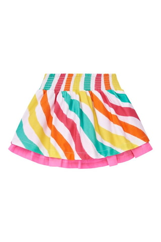 Rok Laguna Beach - Wit en geel