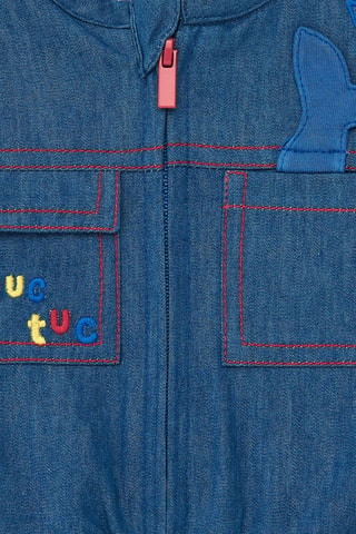 Veste en jean Under The Sea - Bleu