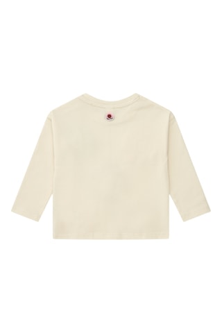 T-shirt Happy Garden - Blanc