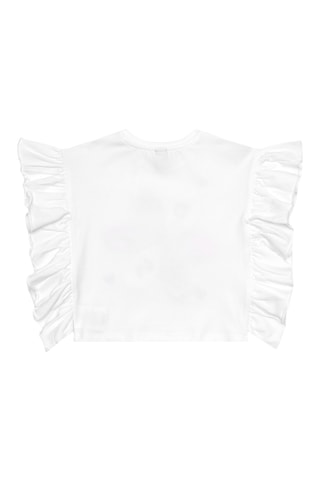 T-shirt Hey Buddies - Blanc