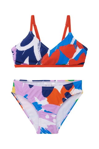 Maillot 2 pièces Rockin the jungle - Violet