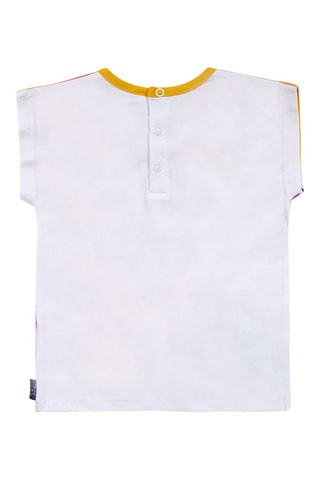 T-shirt Park Life - Wit en geel