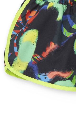 Short de bain Savage Spirit - Noir