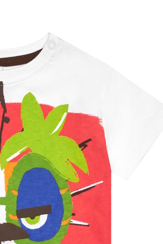 T-shirt Vacay Feelings - Rood
