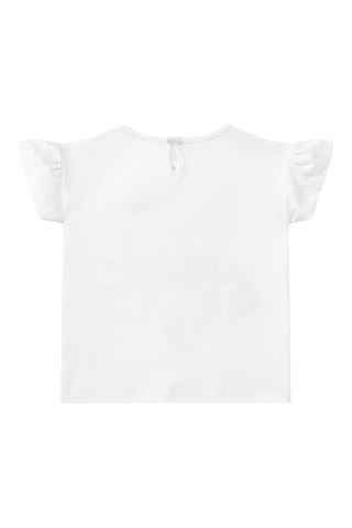 T-shirt Vacay Feelings - Wit