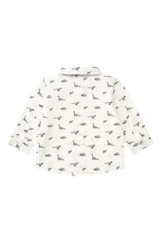 Chemise Geometric - Blanc