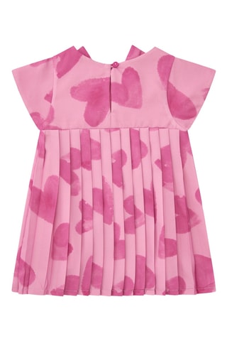Robe plissée Amore - Rose