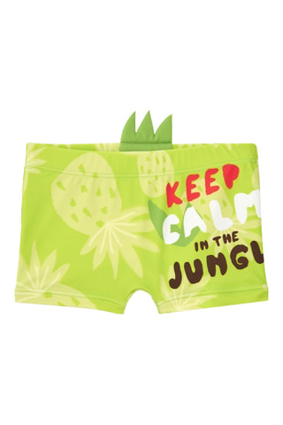Boxer de bain Vacay Feelings - Vert clair