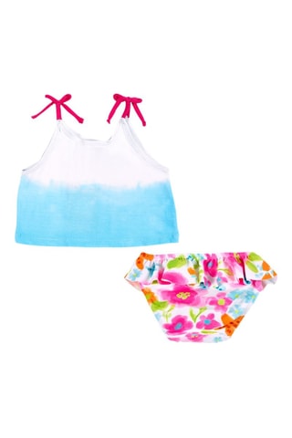 Débardeur et bas de maillot Over the rainbow - Bleu