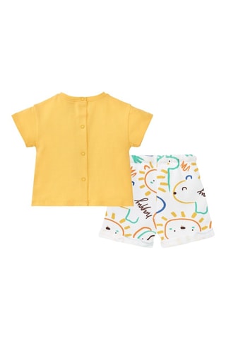 T-shirt et short - Jaune