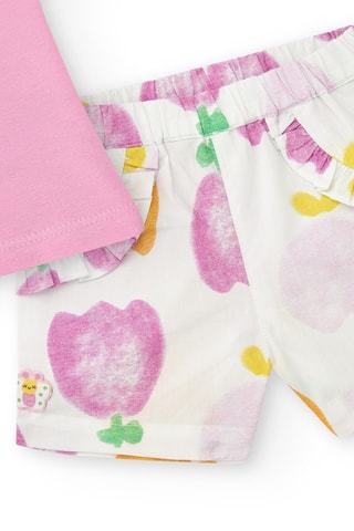 T-shirt et short Berry Sweet - Violet