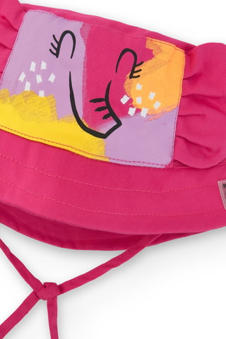 Bobhoedje Say Cheese - Roze