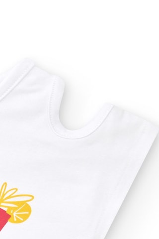 T-shirt Beach Squad - Wit