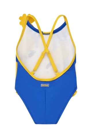 Maillot 1 pièce Hey buddies - Jaune