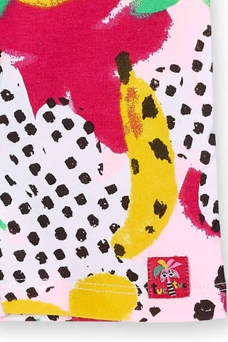Legging de cyclisme Banana Records - Rose