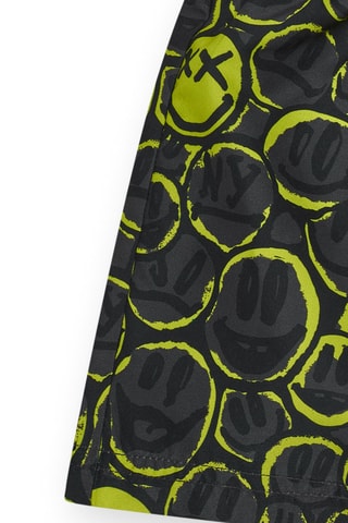 Short de bain My future my rules - Noir
