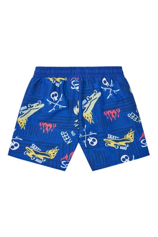 Short de bain Keep on Rolling - Bleu