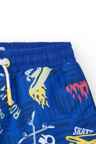 Short de bain Keep on Rolling - Bleu