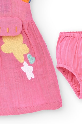 Robe trompe - Rose