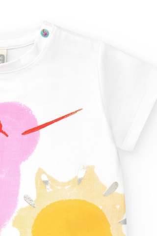 T-shirt Sunrise is a Lemon - Blanc