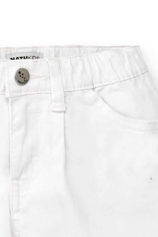 Spijkershort Ultimate City Chic - Wit