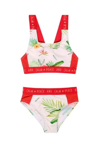 Maillot 2 pièces Oasis - Blanc