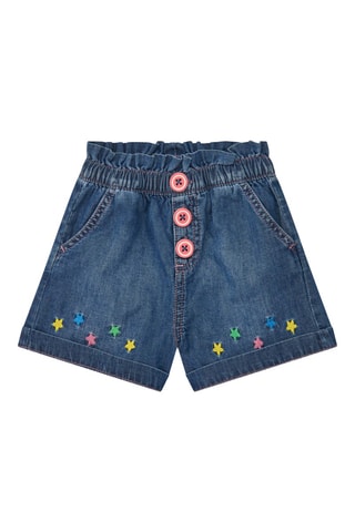 Spijkershort Color The Sea - Blauw