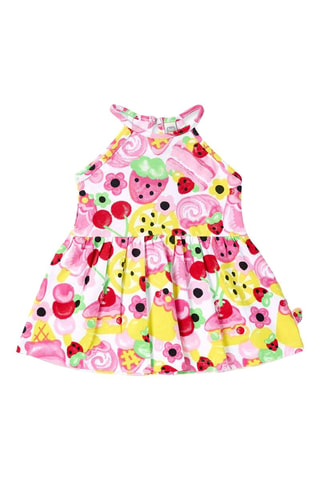 Robe Creamy Ice - Blanc et rose