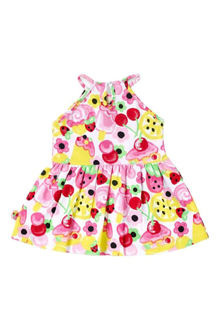 Robe Creamy Ice - Blanc et rose