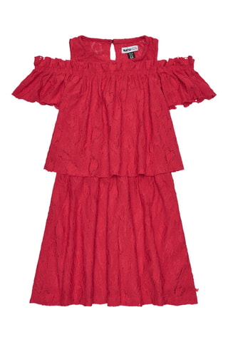 Robe en dentelle Strawberry Sorbet - Rouge