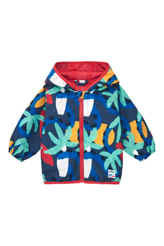 Coupe-vent à capuche Beach Squad - Bleu