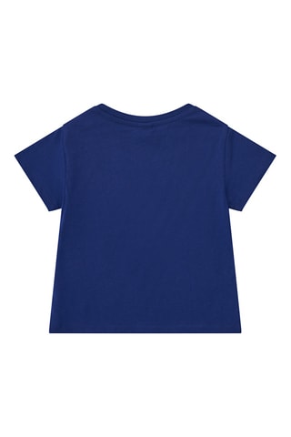 T-shirt Color The Sea - Blauw