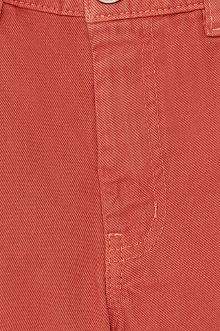 Short en jean Rockin the jungle - Rouge