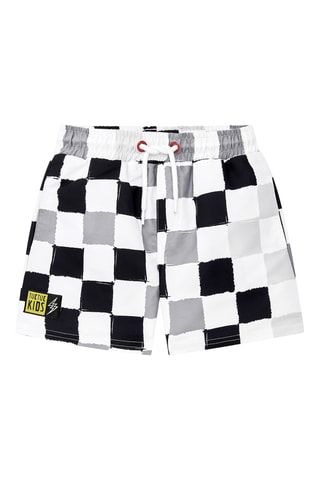 Short de bain Race car - Gris
