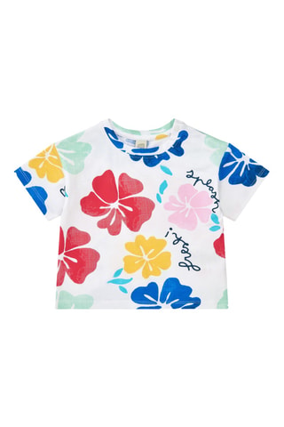T-shirt Beach Squad - Blanc