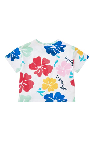 T-shirt Beach Squad - Blanc