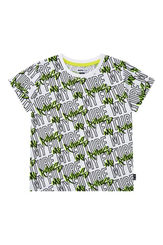 T-shirt My future My rules - Blanc
