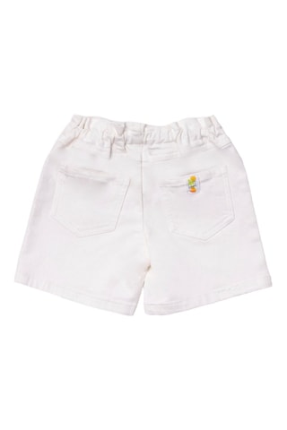 Short en jean Tropic Feelings - Blanc