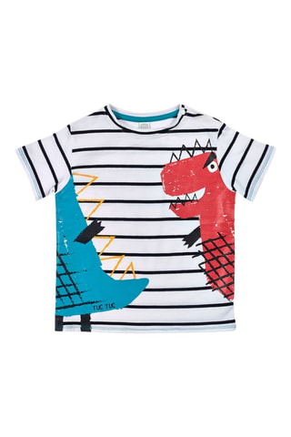 T-shirt - Blanc et noir